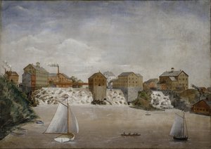 Chutes de Vergennes, c.1875-76 - S. H. Washburn